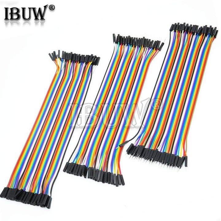 40-Pin Dupont Jumper Cables – Male To Male, 10cm – For Breadboard, Arduino, Raspberry Pi