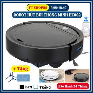 Máy Lau Nhà Thông Minh Robot hút bụi HC002 Lau nhà thông minh. HÀNG NHẬP KHẨU - Lập Trình Đường Đi Điều Khiển Từ Xa Qua Điện Thoại Cảm Biến Thông Minh Lực Hút Siêu Mạnh Dọn Sạch Mọi Loại Rác. Bảo Hành 12 Tháng !