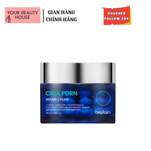 [Beplain] Kem Dưỡng Cica PDRN Repair Cream Chăm Sóc Da Hũ 50ml Date 22/06/2028