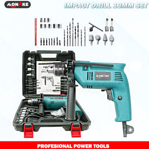 HOT PROMO!!! BOR TERMURAH DAN TERLARIS!!! (COD) Mesin Bor 13 MM Besi Dan Kayu MONAKE Mesin Bor 13mm NEW PROMO TERMURAH seperti IMPACT DRILL Maktec SETARA MESIN BOR MAKTEC 13MM