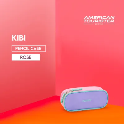 American Tourister Kibi Pencil Case - Rose