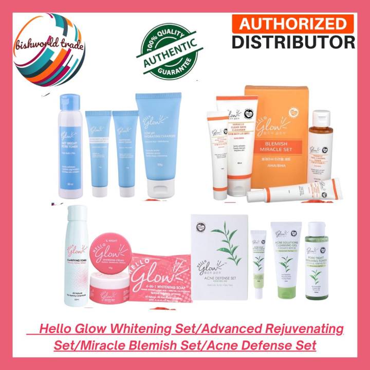 Hello Glow Advanced Rejuvenating Set Lazada PH