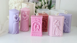 Khuôn silicon dập nổi cặp vợ chồng nhựa Epoxy khuôn mẫu làm nguồn cung cấp