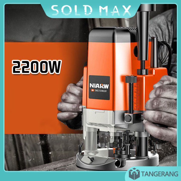 Mesin Profil Kayu Electric Wood Router 2200W/Mesin Profil Kayu | Lazada ...