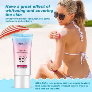 60ML Sunscreen UV Protection SPF50+ For Face Sun Screen Whitening Lotion Waterproof Sunblock Cream