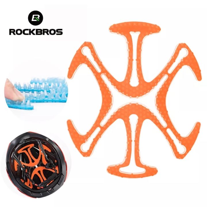 ROCKBROS Cycling Helmet Liner Pad Soft Silicone Helmet Padding ...