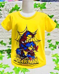 Spiderman / Kaos Anak Cowok Usia 0-8 Tahun Produk Terbaru