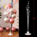 Party Things 1Set 70CM Clear Table Balloon Stand Column Upright Balloon Stand Party Table Decorations.. 