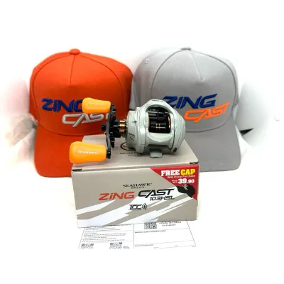 2024 SEAHAWK ZING CAST 103HSL BAITCAST REEL ZC602MB CASTING ROD ⚠️FREE CAP⚠️