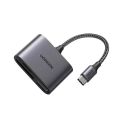 UGREEN SD MicroSD to USB-C Card Reader with USB 2.0 Port 480 Mbps File Transfer Speed for PC Laptop Computers | 80798 | JG Superstore. 