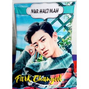 Selimut Custom Nama Gambar Korea UK 70X100cm Bahan Yelvo