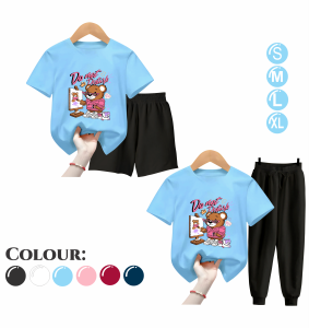 Setelan Celana Anak Perempuan DISTURB Ukuran S-XL