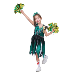 Kids Cheerleading Costume School Uniform Gymnastics Dance dress Girls Jazz Stage Chorus Performance Clothes
