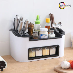 RT103 Tempat Bumbu Dapur Rak Bumbu Tempat Pisau Sendok Rak Alat Memasak Rak Dapur Bumbu 4 Laci HC859