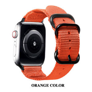 Nylon Watch Band 41MM 45MM Sport Nylon Braid Bracelet 42mm 44mm 38mm 40mm Strap For Apple iWatch Series Smartwatch Watchband Devices Strap Accessories