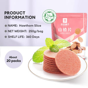 良品铺子 Bestore  snack halal Hawthorn Slices 250g 山楂片250gx1袋 山楂糕干零食小吃果脯蜜饯休闲食品Haws cakes dry snacks snacks candied fruit snack food