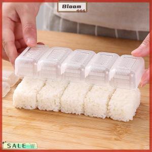 Follow Get New[Bloom Z] 5Pcs set Sushi Nigiri Maker Rice Ball Molds Nonstick Press Maker DIY Bento Tool