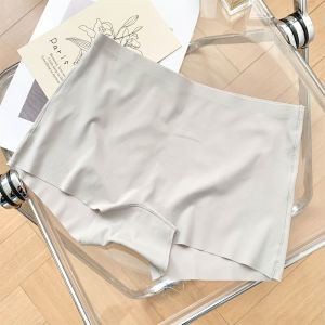 Y&C Mid-rise Safety Pants Underwear Ice Silk Seamless Anti-walking Womens Boxers PBX01