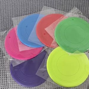 Dog Training Frisbee Bee Pattern Dog Frisbee Durable Non-Toxic Dog Toy Outdoor Training Dog Supplies Floating Toss Toy Soft Rubber durable-look pet flying disc outdoor fetch and training toy