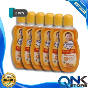 Cussons Baby Shampoo 100ml Per 6 PCS Perawatan Rambut Bayi lembab & Bercahaya