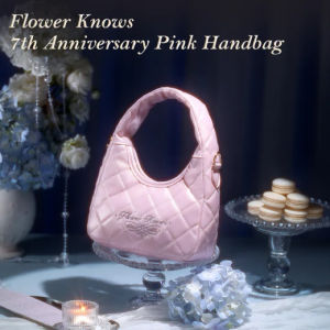READY | Flower Knows 7th Anniversary Pink Hand bag | Tas