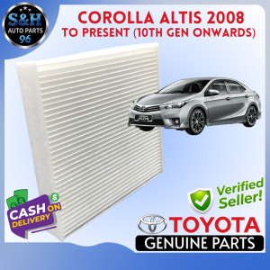 PREMIUM Toyota Cabin Air Filter (87139-0N010) for Corolla Altis 2008 to Present (10th Gen onwards)