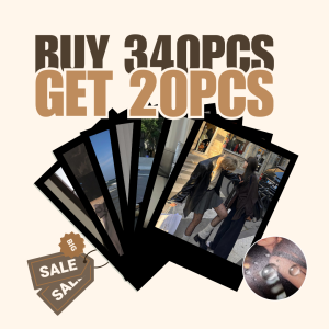 Custom 2R Photo Printing Lomo Card with Black Frame 340pcs FREE 20pcs 手机照片冲印黑边拍立得小卡定制 340pcs送20pcs