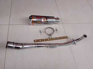 KNALPOT RACING KAWAHARA Motor Bebek SHOGUN 110 125 SMASH SUPRA X LAMA C70 VEGA R VEGA NEW SUPRA