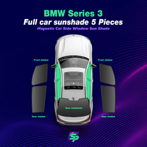 ม่านบังแดด Series3 Magnetic Custom Fit ม่านบังแดดหน้าต่างด้านข้างรถยนต์แม่เหล็ก กันแดด ติดตั้งง่าย