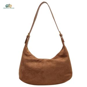 Crescent Bag for Women Adjustable Strap Hobo Bag with Inner Pocket Crossbody Bag Zipper for Work Travel [Winnereco Lifestyle]