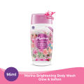 Marina Brightening Body Wash Glow & Soften pink [95 ml] / Sabun Cair Marina. 