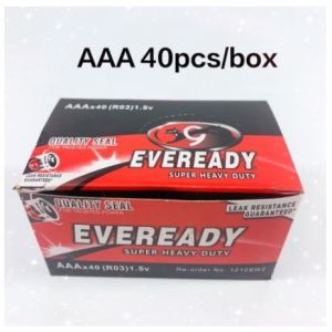 NEW Eveready Battery Super Heavy Duty AA(40PCS) /AAA(48PCS) 1Box