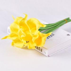 Bunga Dekorasi Harga Per TANGKAI / Bunga Palsu / Bunga Hiasan / Bunga Lily Plastik Bunga Calla Lily Hias Ornamen Pajangan Dekorasi Rumah Hiasan Cafe SH BP05