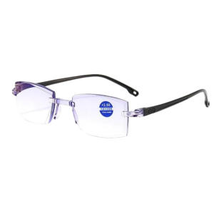 [ READY STOCK ] Reading Glasses Smart Zoom Near & Far Intelligent Zoom Reading Glasses Anti-blue Light Frameless