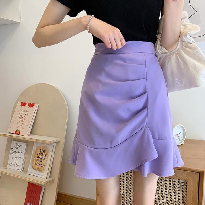 Casual purple outlet skirts