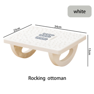 Non-Slip Footstool Placed Under The Desk Ergonomic Sofa Foot Massage PedalMassage Stool180° Swing垫脚凳