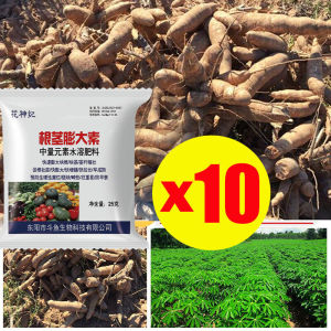 💥เติบโตอย่างบ้า5000 จิน💥ปุ๋ยเร่งหัวมันโสม สารเร่งพัฒนาคุณภาพ ปุ๋ยเร่งหัวโต โสมฮอร์โมนมันสำปะหลัง ขยายตัวอย่างรวดเร็ว ต้านทานโรค เพิ่มผลผลิตและปรับปรุงคุณภาพ เหมาะสำหรับพืชใต้ดินหลายชนิดผักราก ปุ๋ยมันสำปะลัง ปุ๋ยทางใบมันสำปะหลัง ปุ๋ยเกล็ดทางใบ ปุ๋ยระเบิด