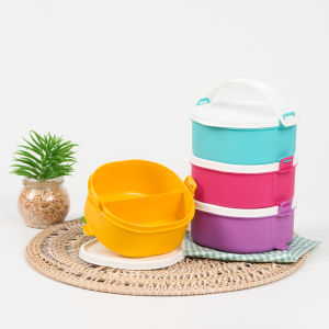 Rantang Aluna Susun 4 Pelangi dengan volume 500ml