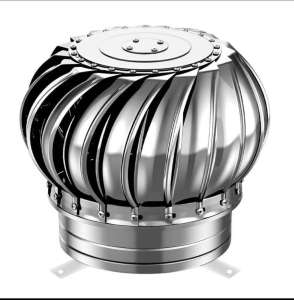 500mm Roof Whirl Turbine Ventilator Powerless Fan for Cooling Exhaust Hot Air Industrial Exhaust Fan 304 stainless