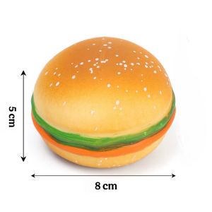 Squeeze Burger Toy Stress Relief Food Decompression Squeezing Fidget Toys Kids Adult