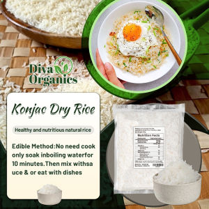TRENDING RICE 🍚 (100G*5BAGS) QUICK & HEALTHY KONJAC RICE ORGANIC DIETARY FIVER DRIED SHIRATAKI KETO LOW CARB - READY IN JUST 5-10 MINS WITH HOT WATER ONLY