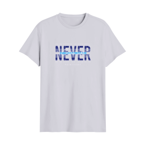 Kaos Distro Point 8 Never Give Up Murah Polo Exchange Store - 330044