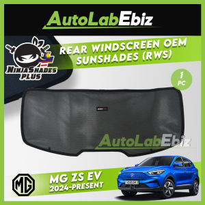 MG ZS EV 2024-Present NinjaShades Plus Rear Windscreen OEM Sunshades (RWS)