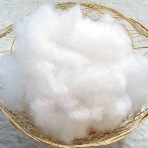 Bông gòn công nghiệp 7D ( bịch 1kg ) dùng làm gấu bông  chăn ga gối nệm  trang trí làm đồ handmade