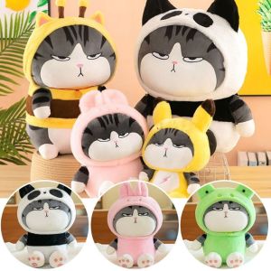 40cm My Emperor Cat Plush Toy Doll Panda Frog Rabbit Plushie Stuffed Toys Pillow Birthday Gift