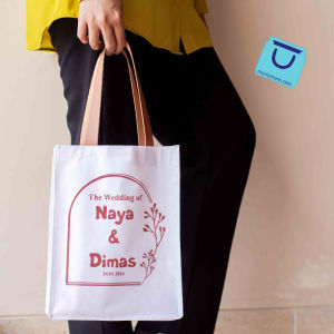 Mazaya Bag Syntethic Leather Souvenir Pernikahan Pengantin Wedding Premium