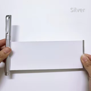 0.5mm Pena Gel Stealth Pen Pullout Banner Pen Pena Kertas Kosong Pena Rahasia Pena Lembar Contekan