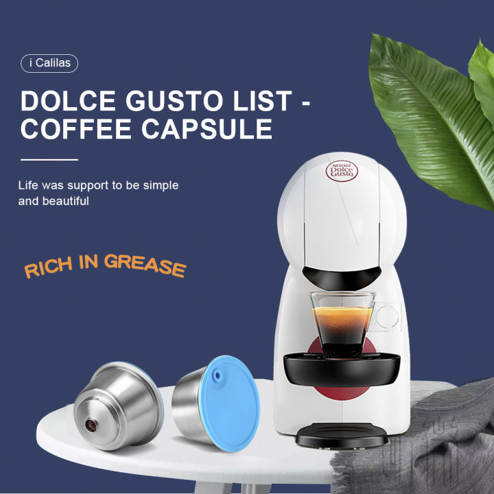 【i Cafilas】[YDD1] Coffee Capsule For Dolce Gusto Reusable Stainless