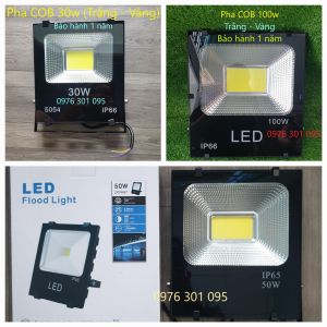 Đèn Pha Led Ngoài Trời Chống Nước 10w đến 200w