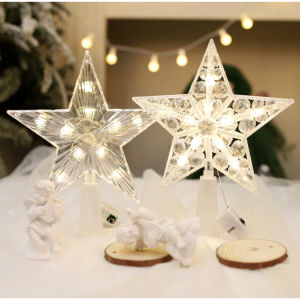 Ngôi Sao Đỉnh Có Đèn Led SD07 Trang trí Cây Thông Trang Trí Noel Giáng Sinh TTNTSS555